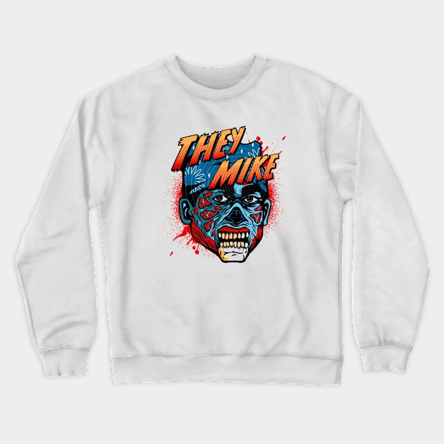 THEY MIKE Crewneck Sweatshirt by Camelo